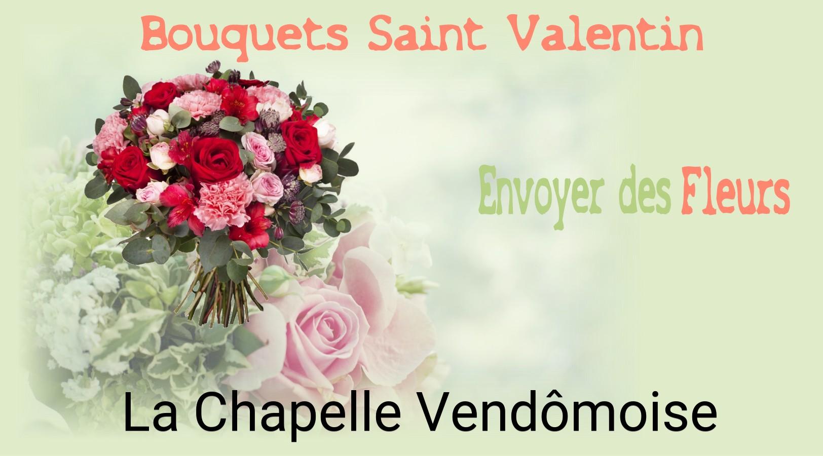 Roses de Saint-Valentin livrées à La Chapelle-Vendômoise